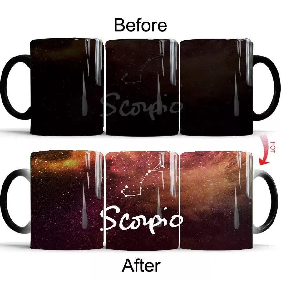 Zodiac Colour Changing Cup
